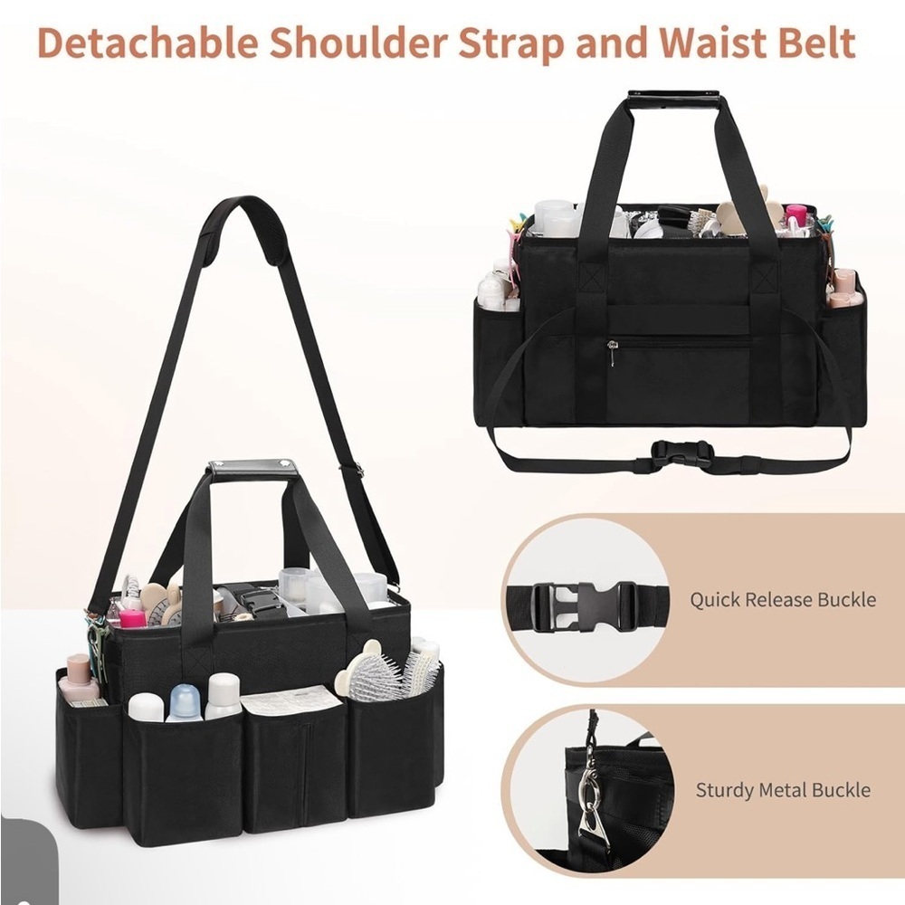 Hair tool organizer/Hairstylist Traveling Bag, Extra Large Hair Tools Travel Bag - Picture 4 of 6
